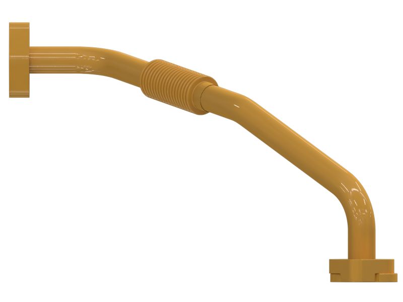 Патрубок слива масла в сборе