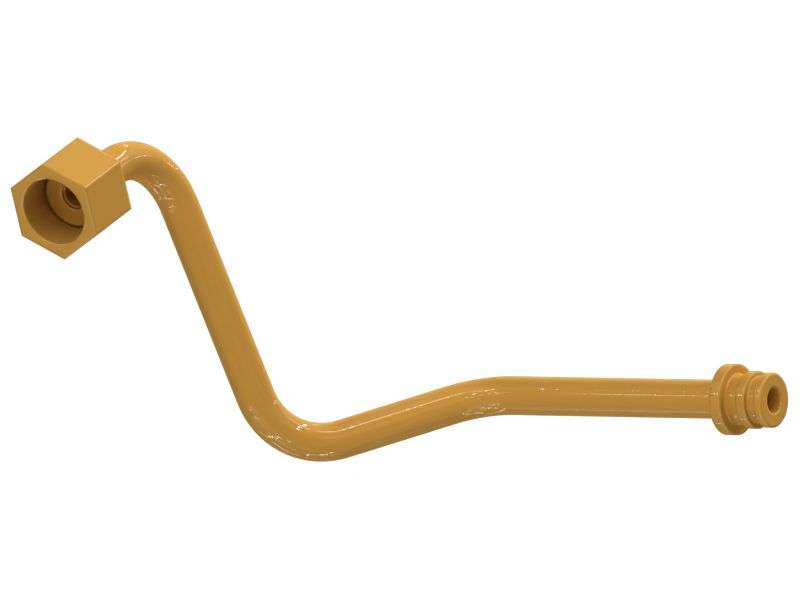 Стальная труба с многократным изгибом наружного диаметра 9,52 мм