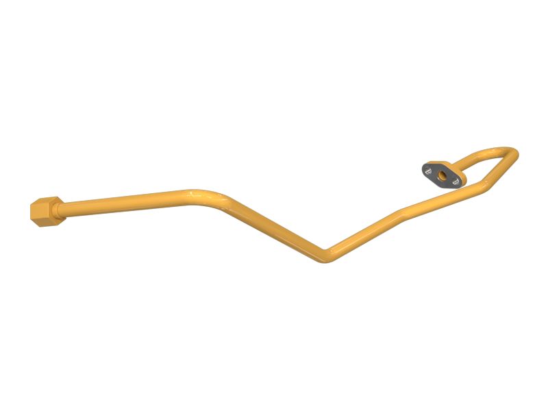 Масляная трубка турбонаддува с фланцем на одном конце 12,70 мм