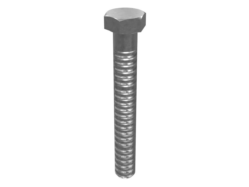 Болт с шестигранной головкой с резьбой M12X1,75