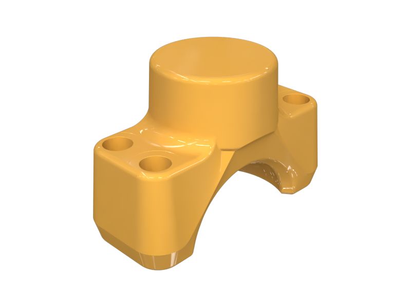 Стальная крышка подшипника с внутренним диаметром 124 мм