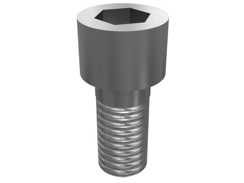 Болт с шестигранной головкой под торцевой ключ M12-1,75 x 25 мм