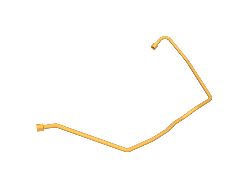 Жидкостный патрубок с торцевой накидной гайкой и одинарным раструбом 15,88 мм