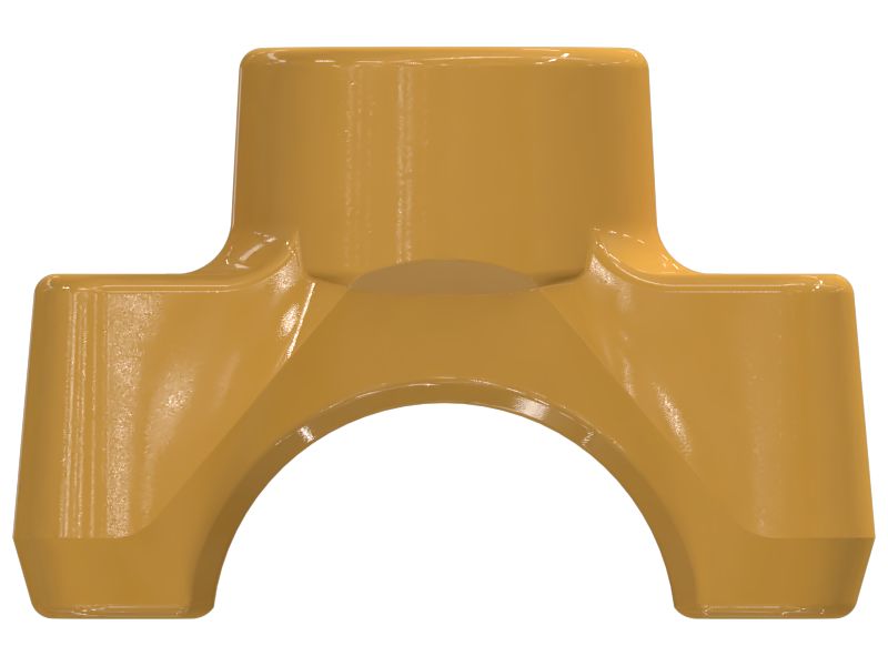 Стальная крышка подшипника с внутренним диаметром 124 мм