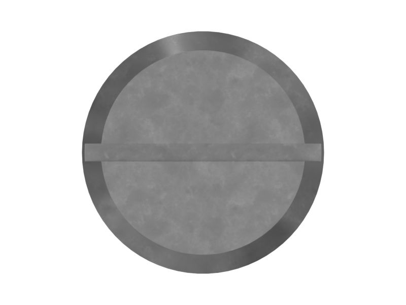 Барашковый винт, длина 38,10 мм