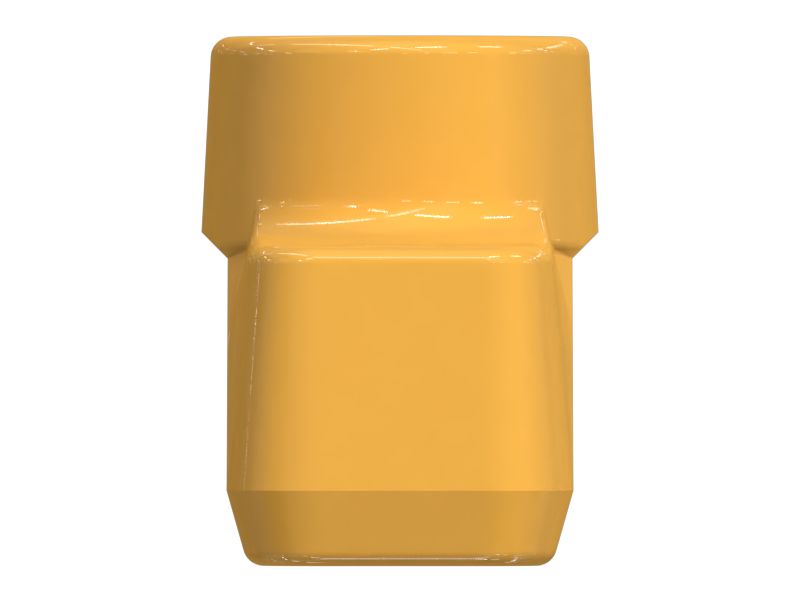 Стальная крышка подшипника с внутренним диаметром 124 мм