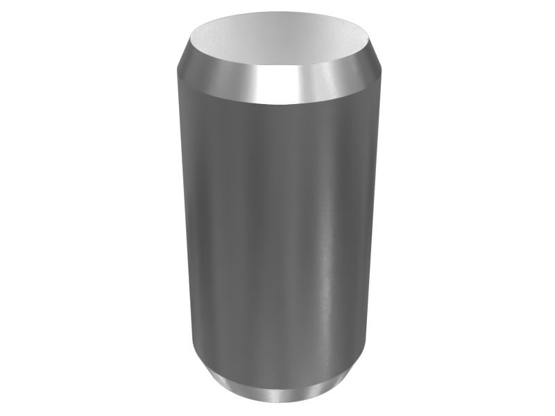 4D-0537: Стальной установочный штифт длиной 21 мм