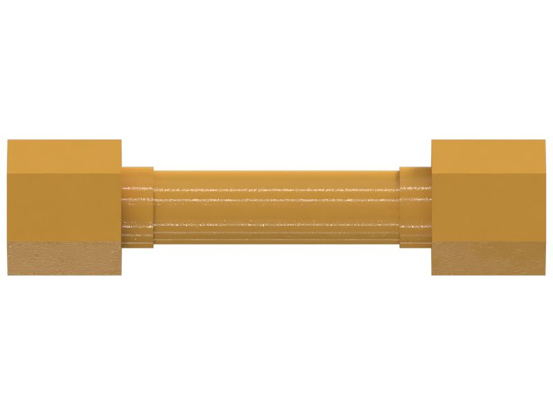 Прямая гидравлическая трубка с одним раструбом диаметром 15,88 мм