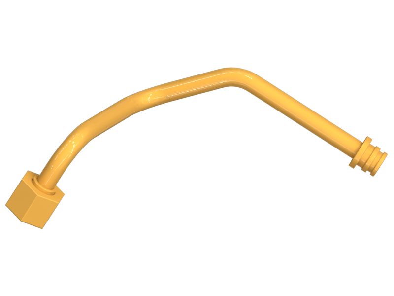 Стальная труба с многократным изгибом наружного диаметра 9,52 мм