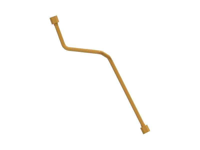 Узел гидравлической трубы с несколькими изгибами