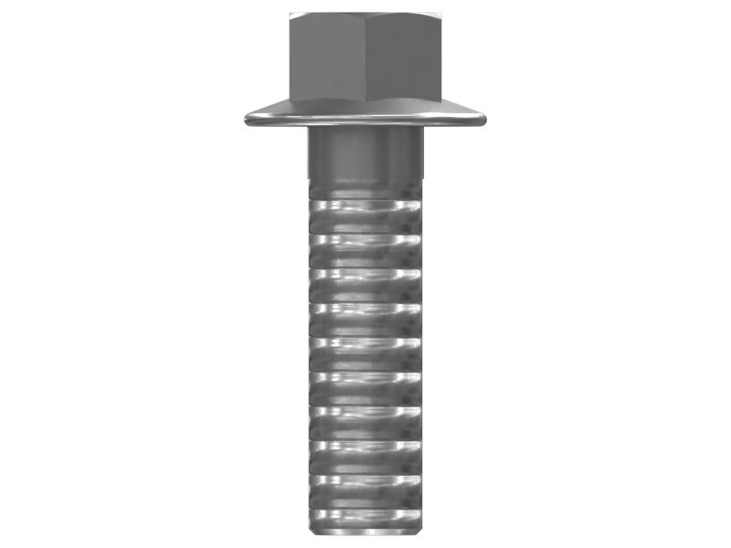 Болт с фланцевой головкой M10