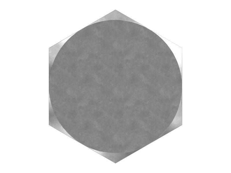 Болт с шестигранной головкой с резьбой 3/4-10