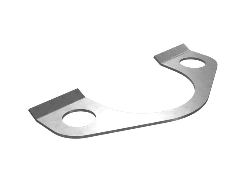8S-8874: Sicherungsblechmutter mit Einzellasche