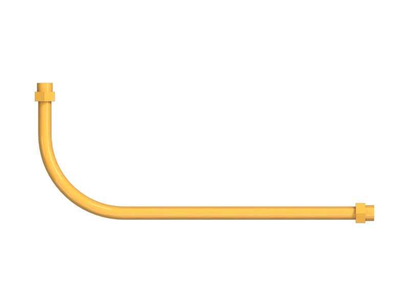 Стальная труба линии цилиндра с внешным диаметром 25,4 мм