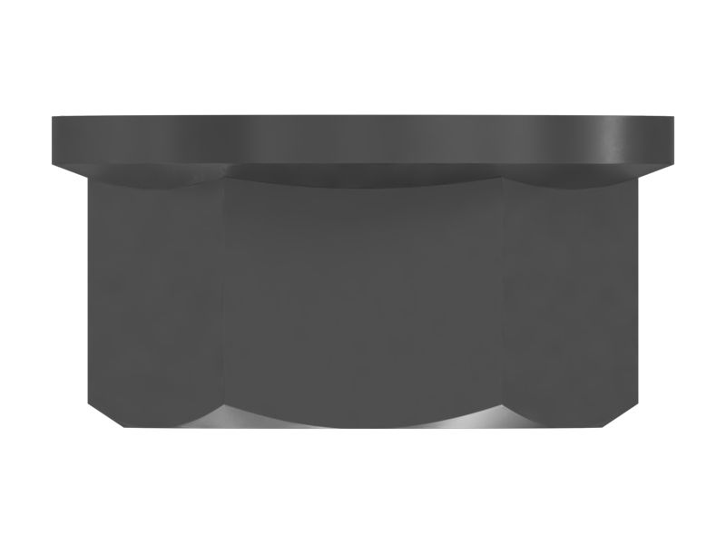 Шестигранная фланцевая гайка