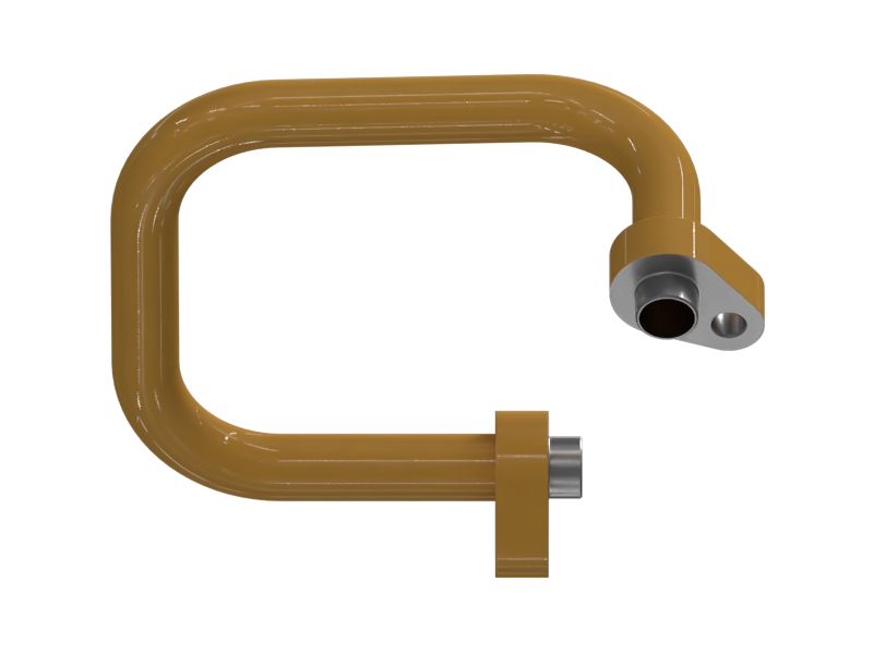 Стальная труба с несколькими изгибами с наружным диаметром 19,05 мм