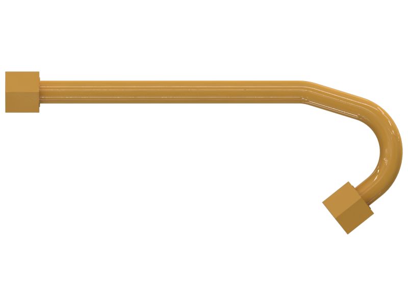 387-8666: 15.88mm Front Pump Line Steel Tube | Cat® Parts Store