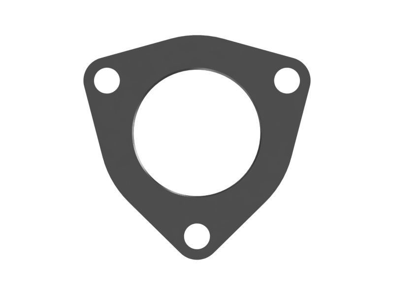 Прямая трубка впускного коллектора с треугольным фланцем