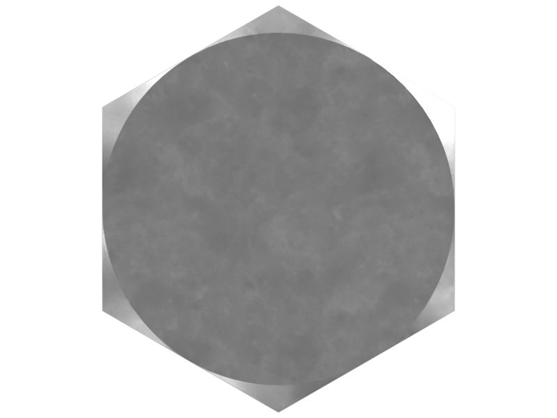 Болт с шестигранной головкой и резьбой 3/8-24