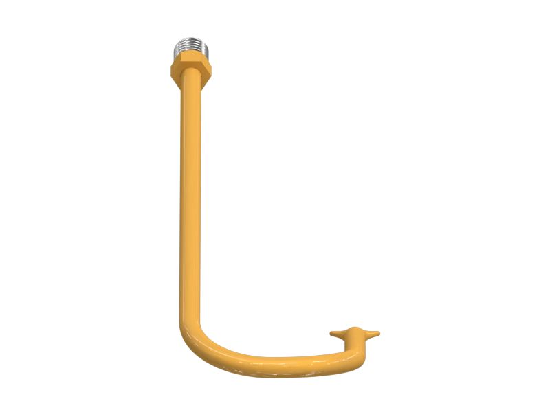 Стальная трубка для подачи жидкости с наружным диаметром 6,35 мм