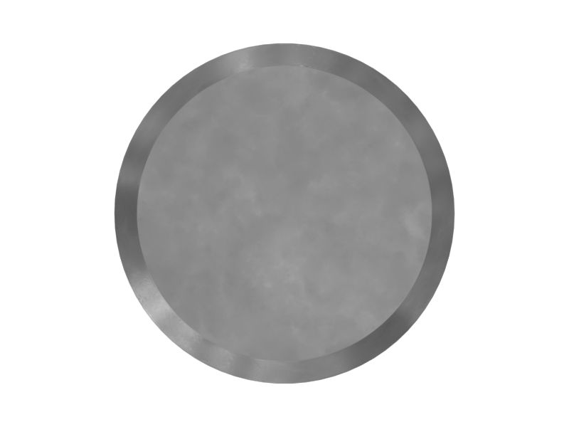 Прямой сплошной установочный штифт с наружным диаметром 6,35 мм