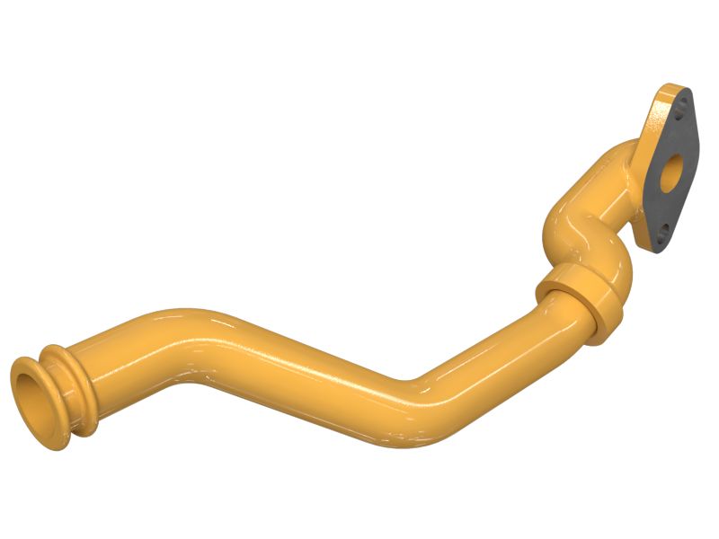 7C-7361: Впускной стальной патрубок коллектора с наружным диаметром 6,35 мм