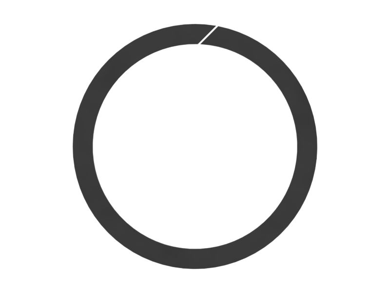 Уплотнение опорной плиты с наружным диаметром 123 мм