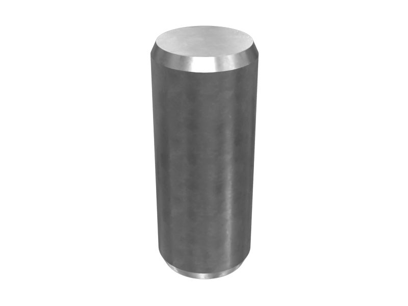 Стальной штифт со скошенным концом длиной 38,10 мм