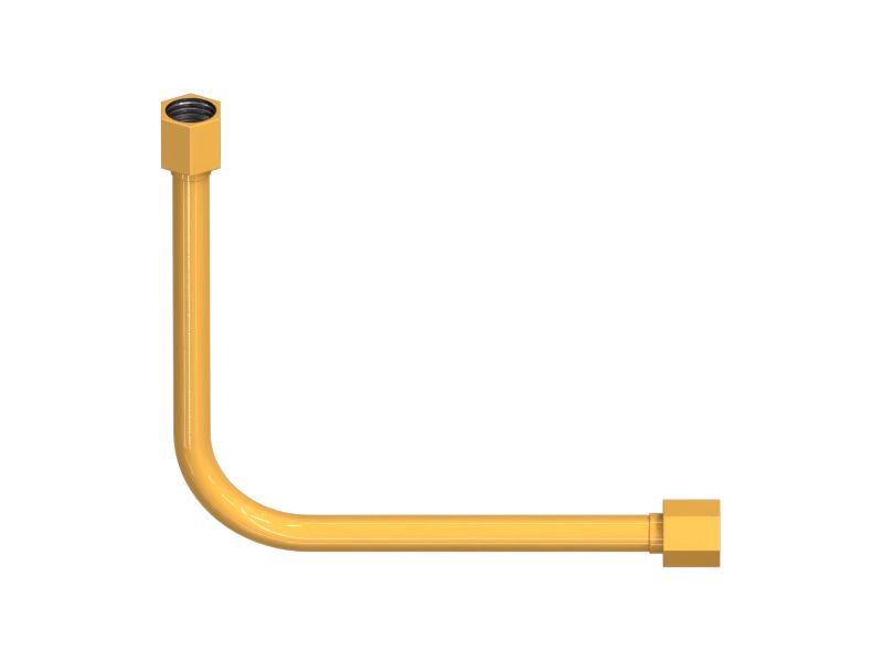 Торцевая трубка поворотной гайки наружного диаметра 15,88 мм