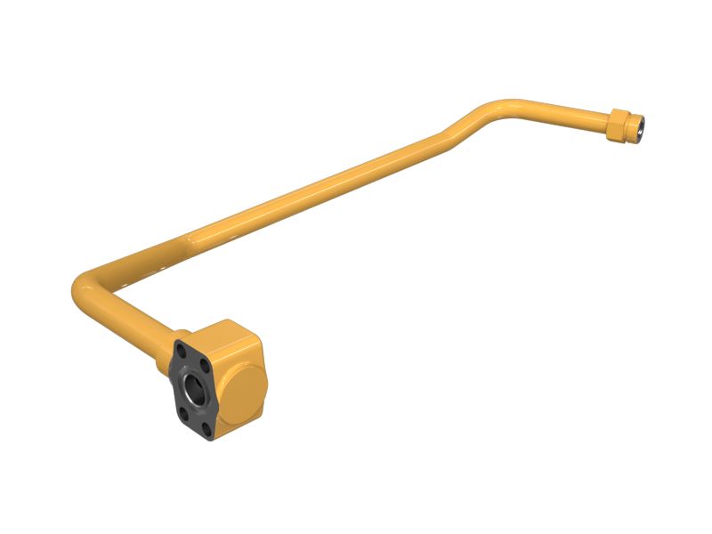 506-5773: Стальная труба с гидравлической жидкостью размером 25,4 мм