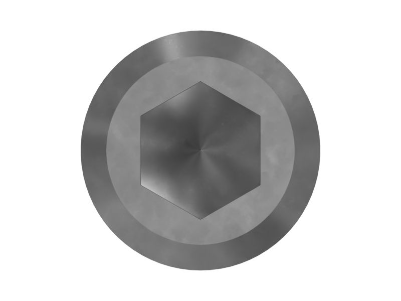 Установочный винт с шестигранной головкой, номинальная длина 10 мм