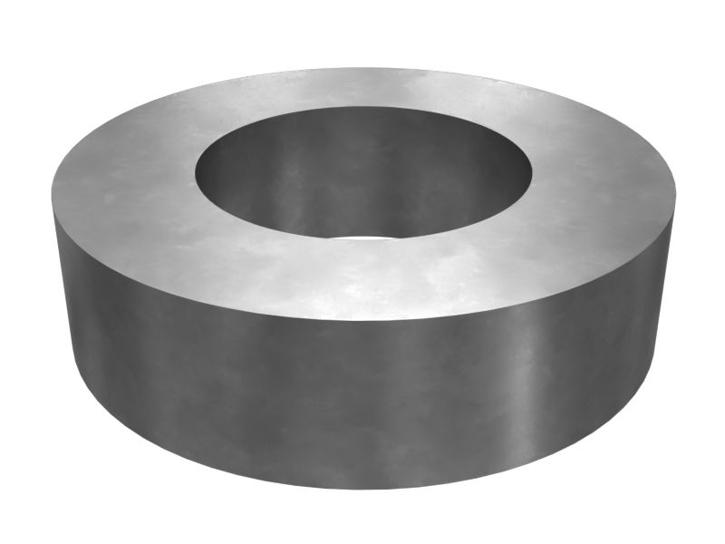 Плоская твердая шайба толщиной 5 мм