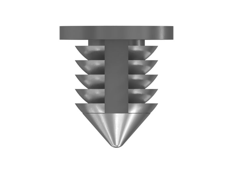 Крепежная деталь елочного типа с диаметром головки 13 мм