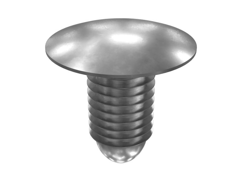 Зажим елочного типа с диаметром головки 15 мм