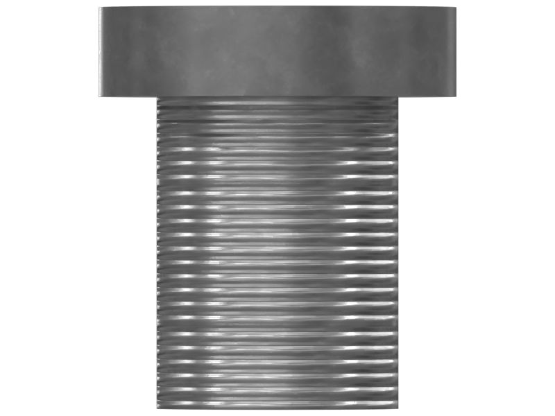 Гайка с резьбовой прокладкой M6X1.0