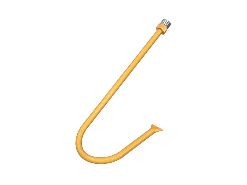 3T-9399: Стальная трубка для подачи жидкости с наружным диаметром 6,35 мм