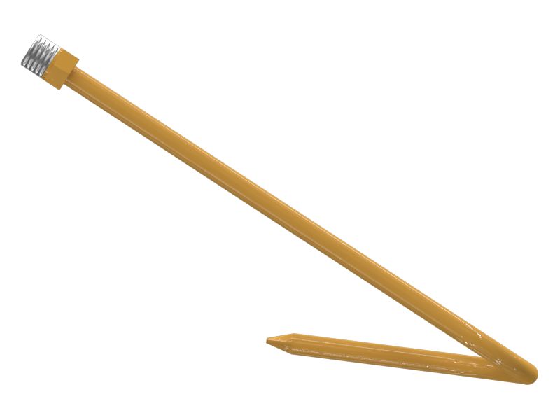 Стальная трубка для подачи жидкости с наружным диаметром 6,35 мм