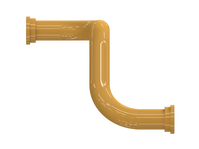 Труба с фланцевыми концами наружного диаметра 50,80 мм