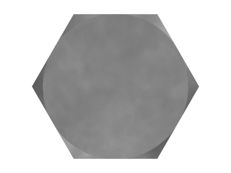 Болт с шестигранной головкой 5/8''-11 x 7''