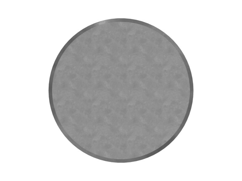 Стальной установочный штифт длиной 41,07 мм со скошенным концом