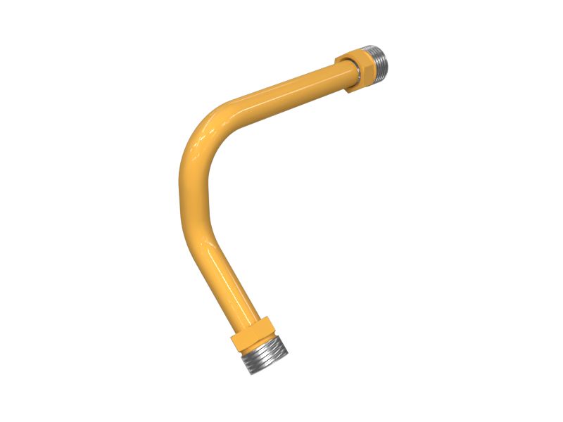 Перевернутая труба с несколькими изгибами 12,70 мм