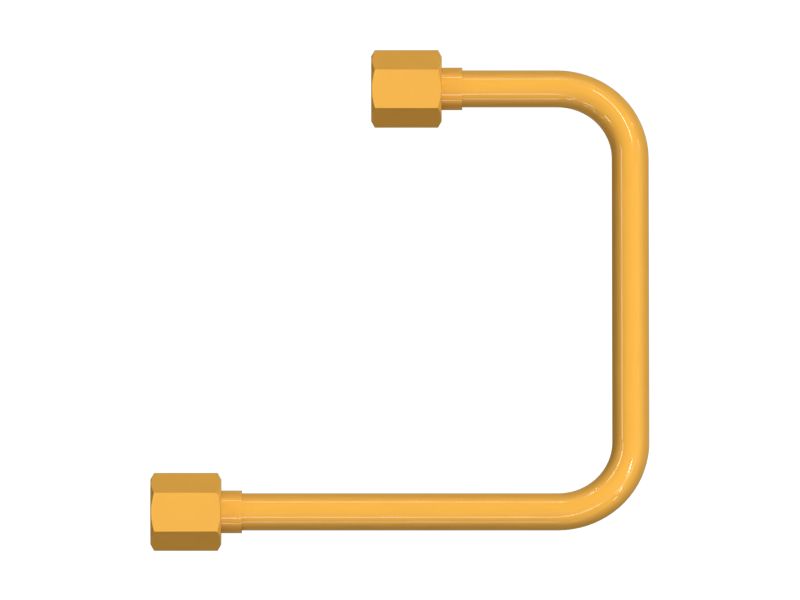 Стальная трубка нижней линии водопровода 9,52 мм