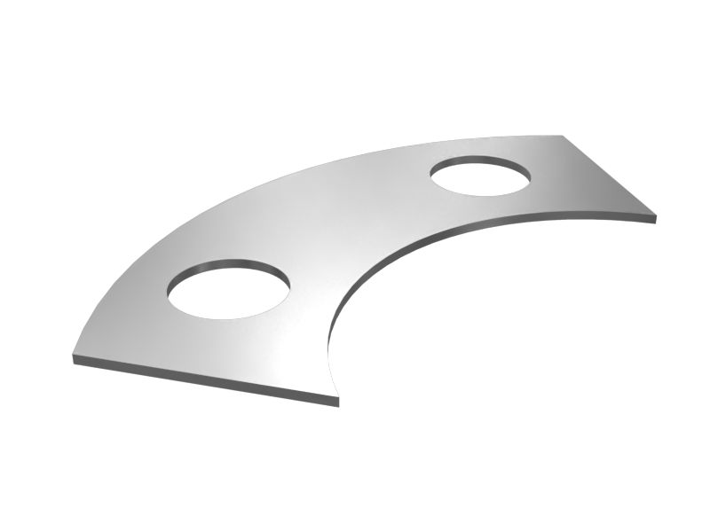 4L-3759: Single Tab Lock Plate Nut