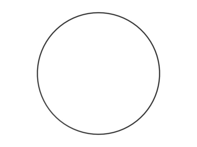 D-образное кольцо уплотнение с наружным диаметром 543,6 мм