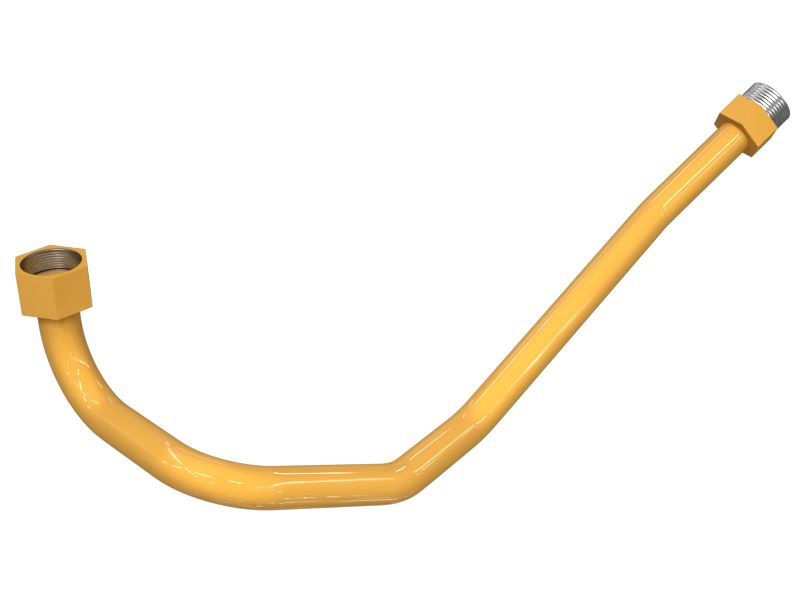 Гидравлическая трубка с многократным изгибом 25,40 мм