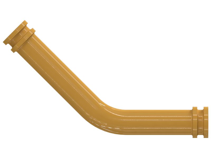 Патрубок гибкий коленчатый патрубок жидкостной системы 25,40 мм