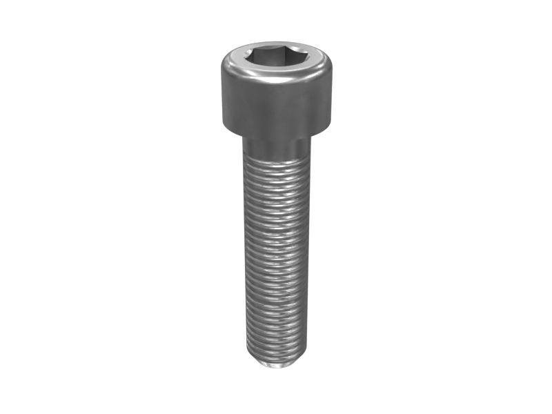 6D-3033: No. 4 (.112)''-40 x 1/2'' Hex Socket Head Bolt