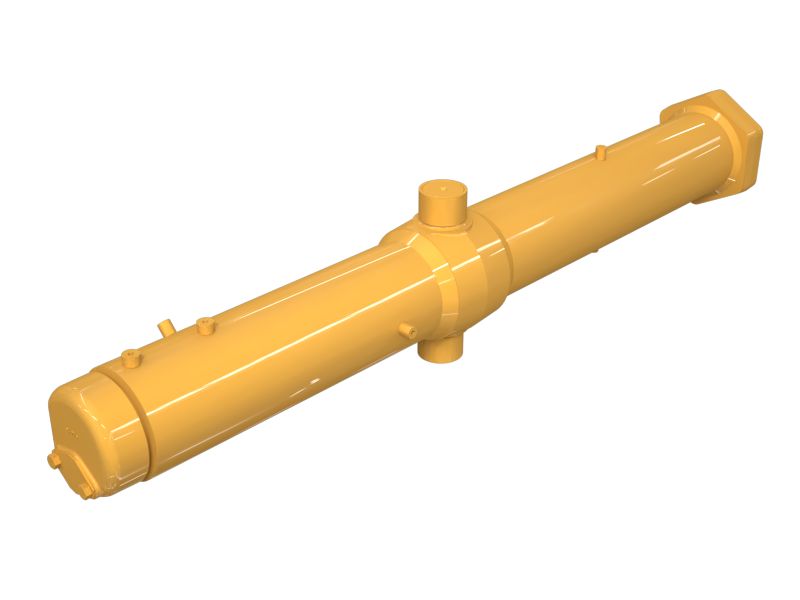 10R-2880: Патрубок гидроцилиндра в сборе