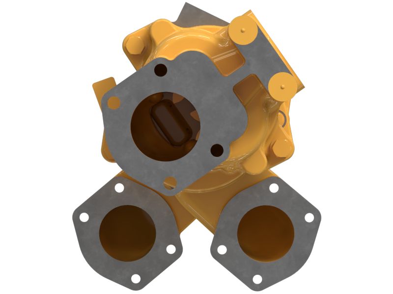 БЛОК ШЕСТЕРЕНЧАТОГО НАСОСА