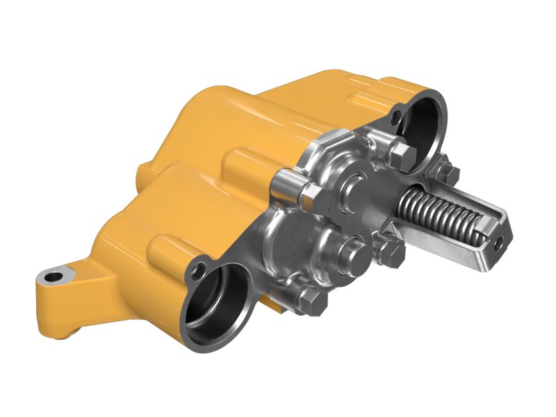 Масляный насос двигателя Reman